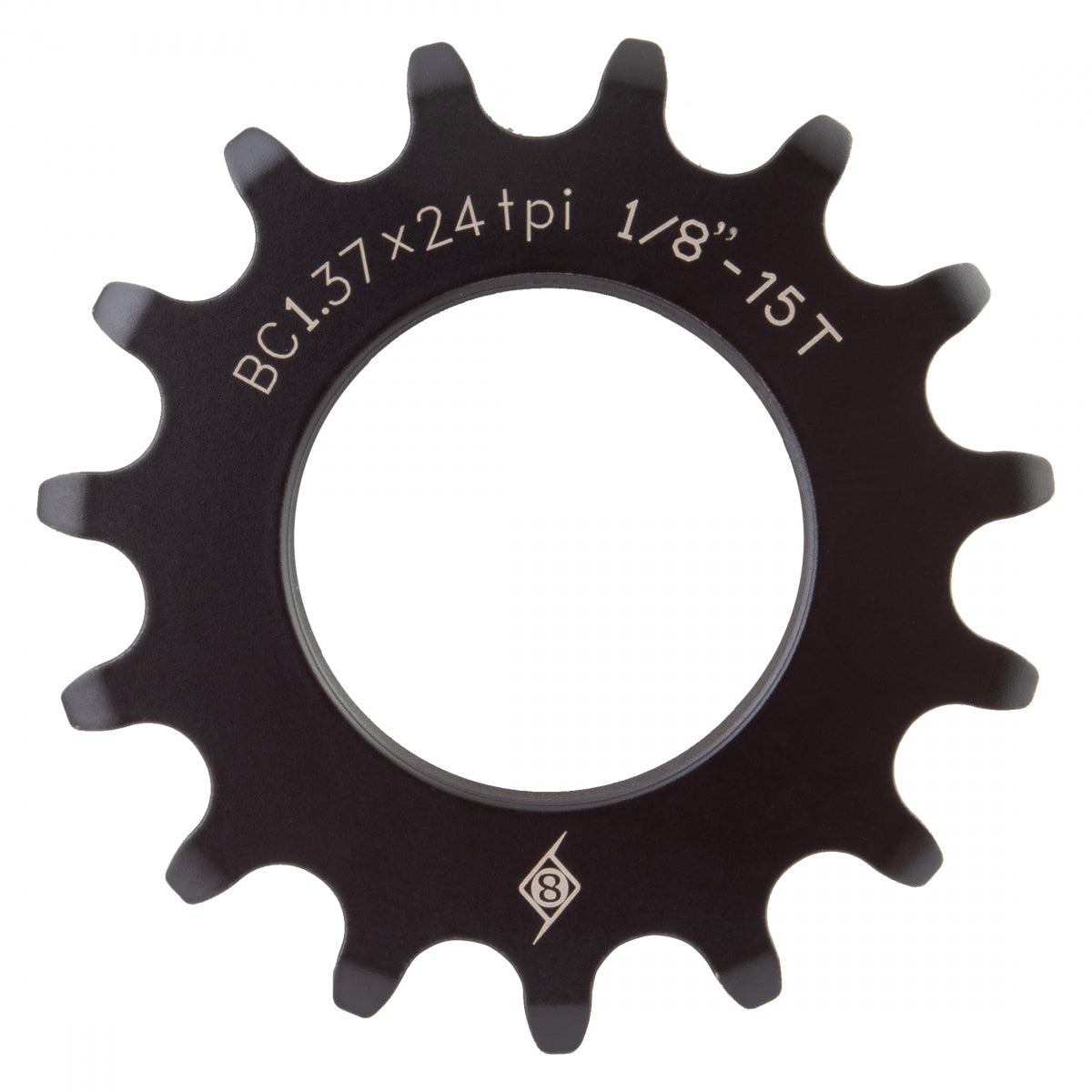 COG TRACK OR8 15Tx1/8 BK