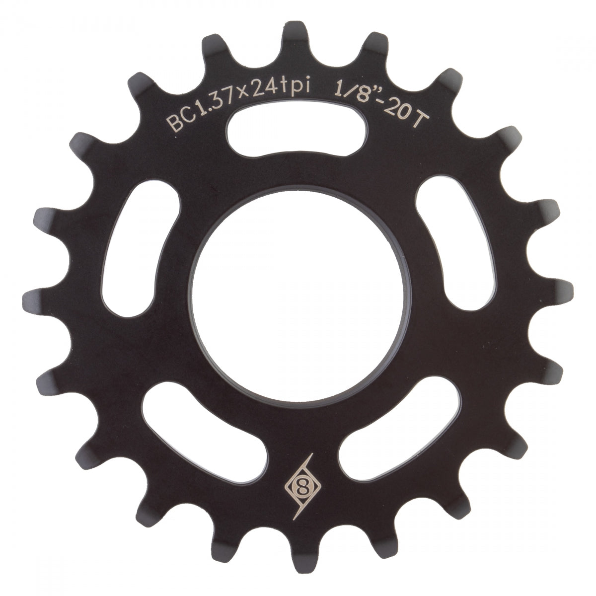 COG TRACK OR8 20Tx1/8 BK