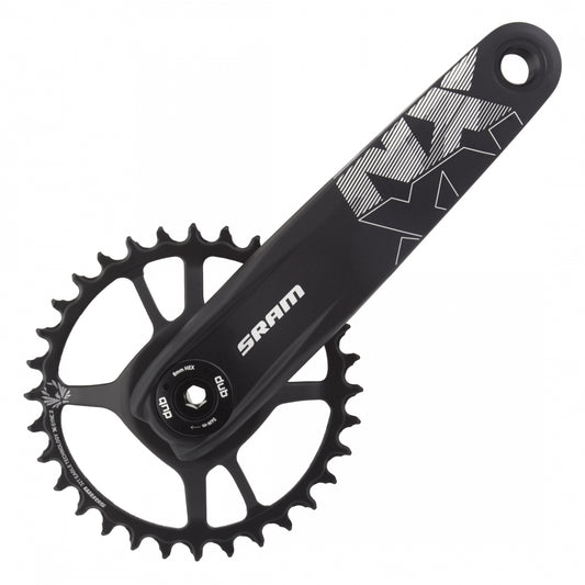 CRANKSET SRAM NX EAGLE 175x32 DM DUB XSYNC2 STL w/oCUPS BK 12s