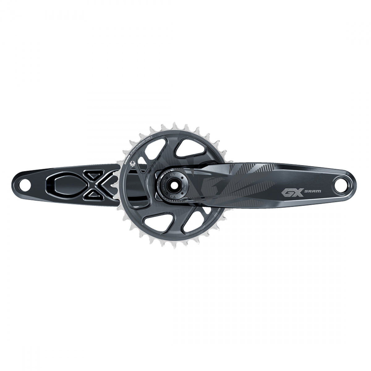 CRANKSET SRAM GX EAGLE 170x32 DM DUB XSYNC2 w/oCUPS LUNAR 12s