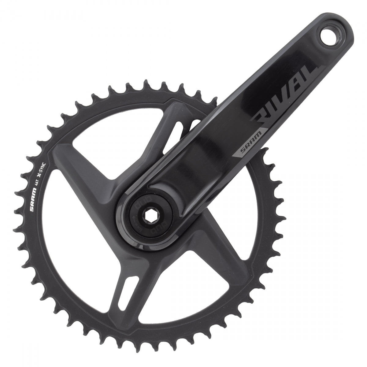 CRANKSET SRAM RIVAL 1X D1 175x46 DUB WIDE NoBB BK