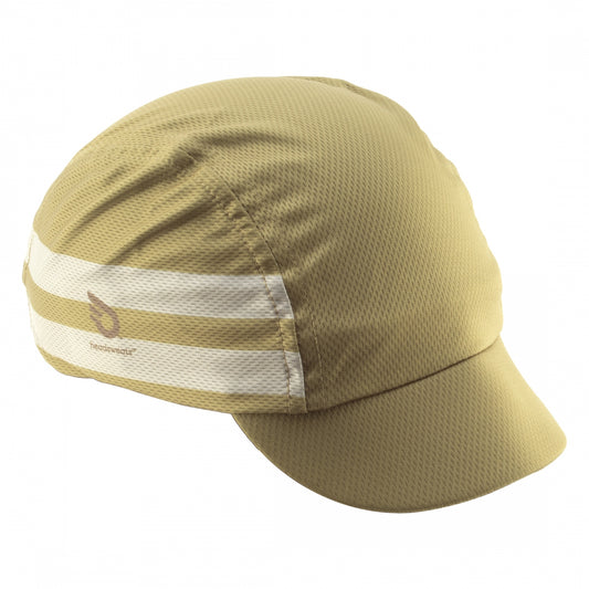 CLOTHING CAP H/S CYCLE CAP STRIPES TIMBER GN