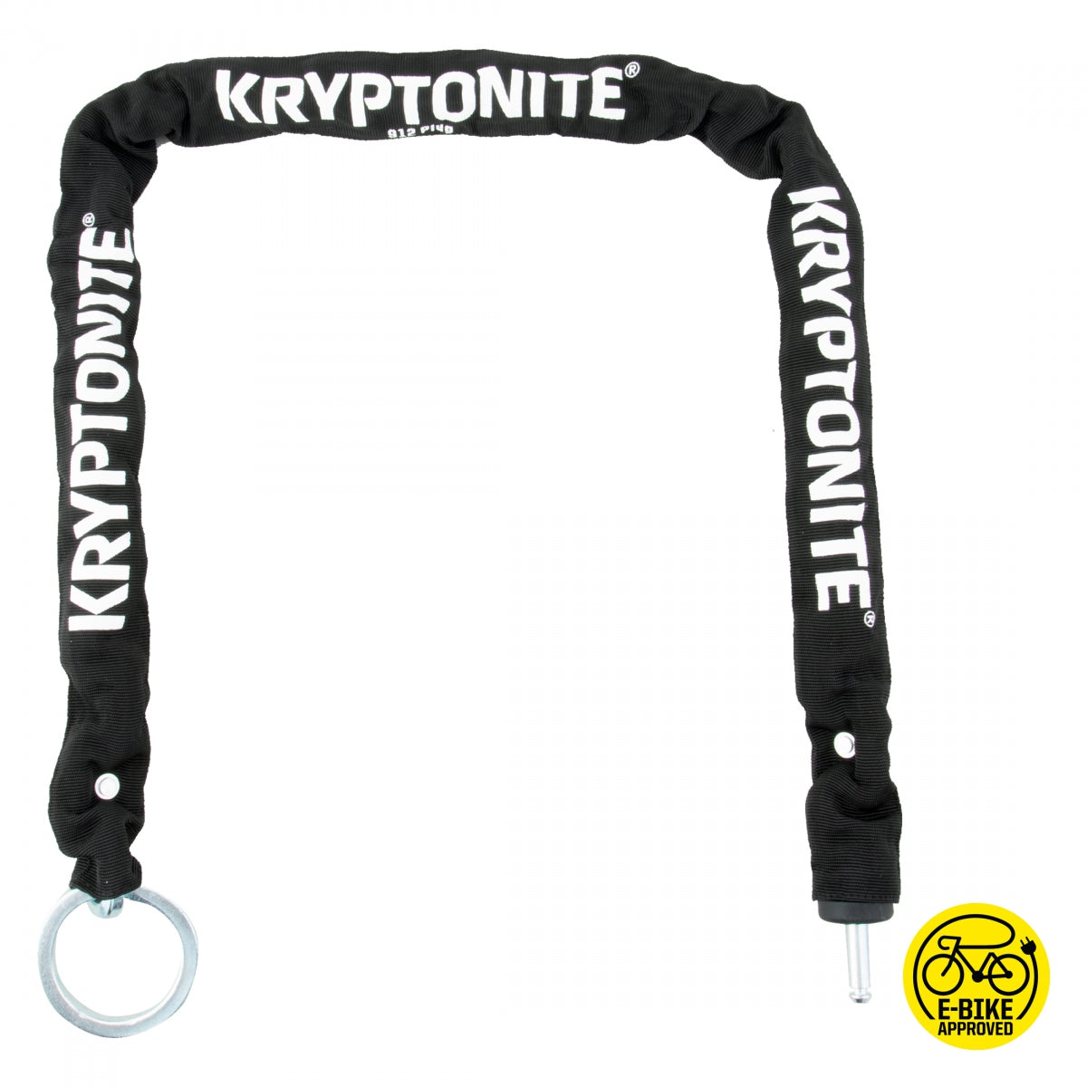 LOCK KRY FRAME RING LOCK 912 PLUG CHAIN 9mmx120cm BK