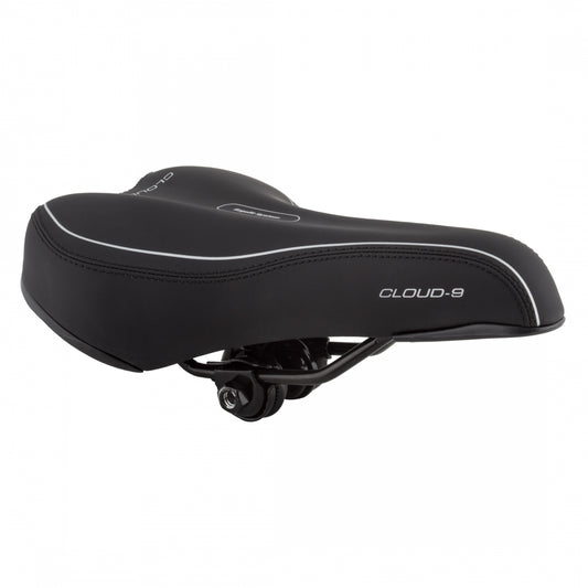 SADDLE C9 SPORT ANATOMIC MENS SOFT TOUCH VINYL BK