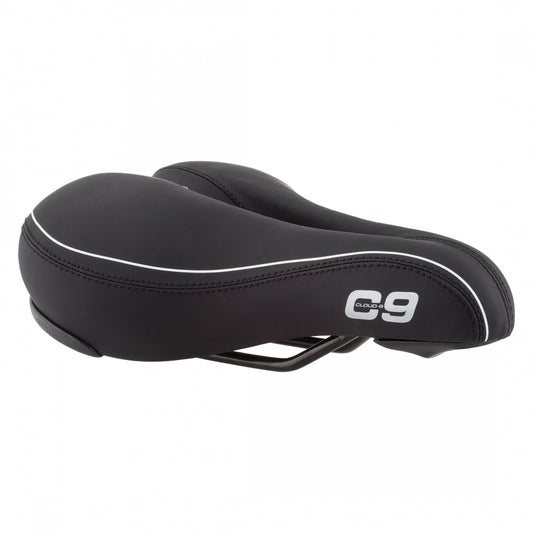 SADDLE C9 COMFORT AIRFLOW SOFT TOUCH VINYL BK