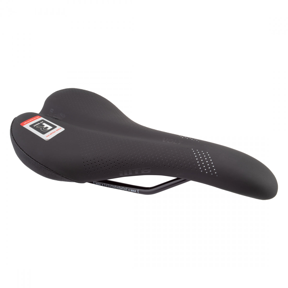 SADDLE WTB VOLT NARROW STEEL BK