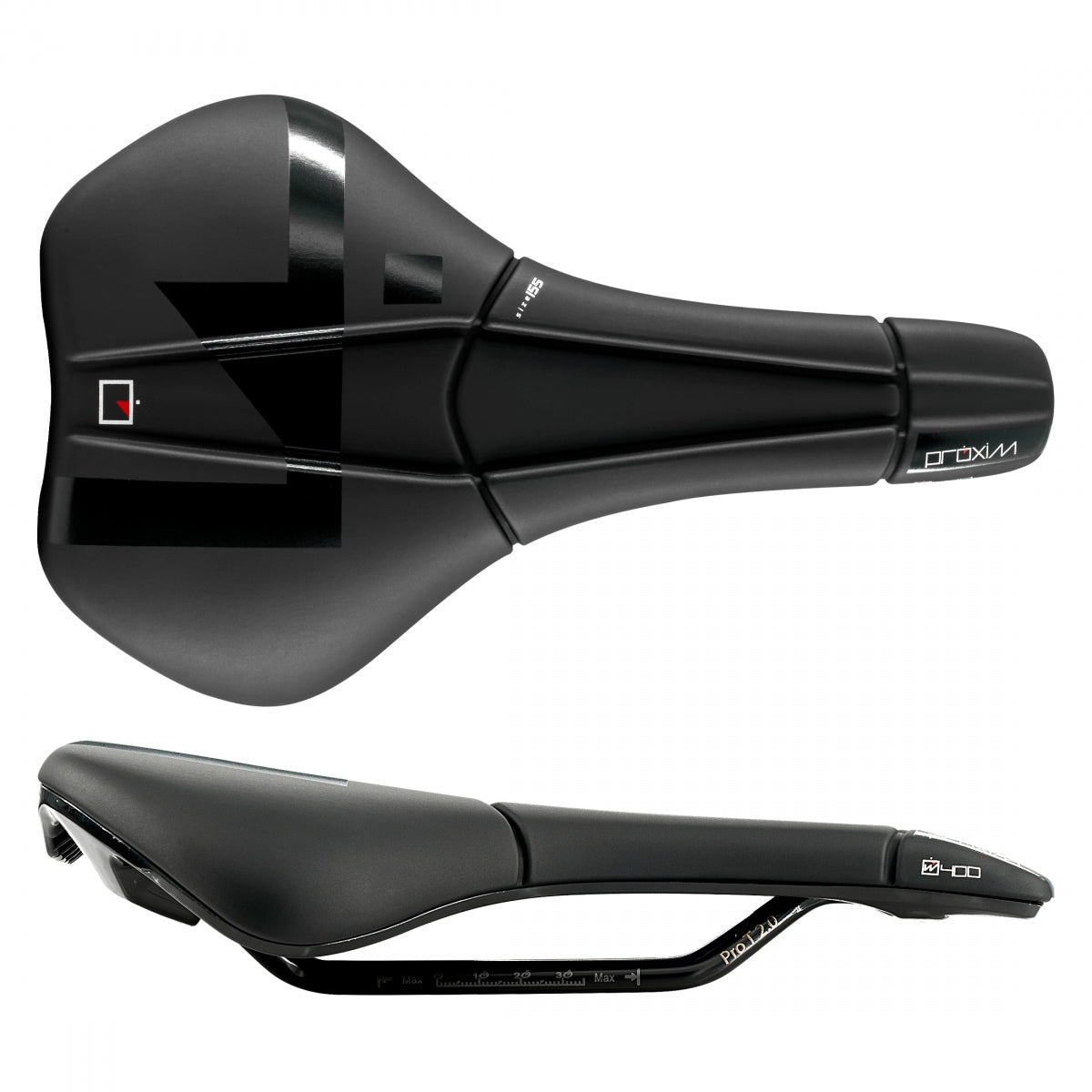 SADDLE PROLOGO PROXIM W400 T2.0 165 SPORT BK