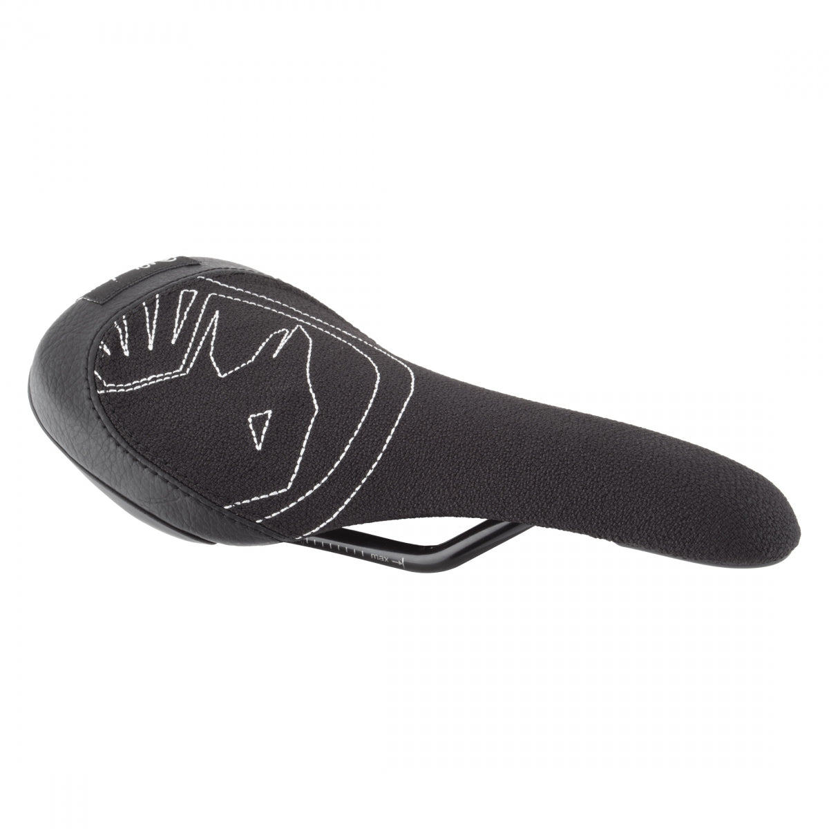 SADDLE TSC MX RAIL HERITAGE BK