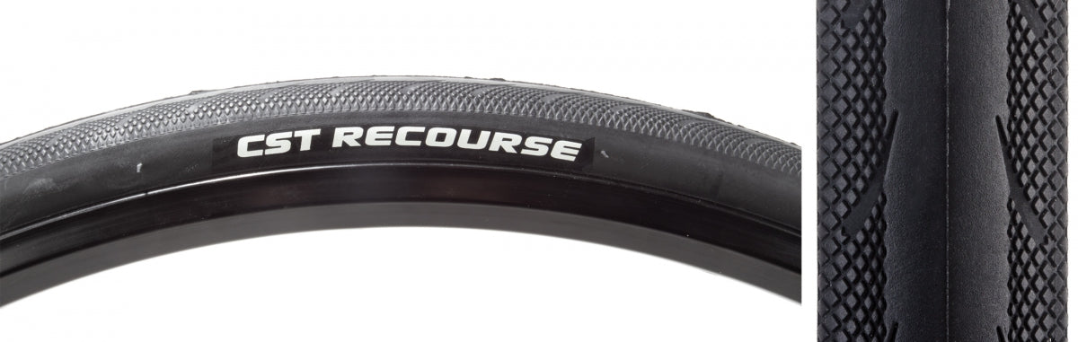 TIRE CSTP RECOURSE 700x28 BK WIRE