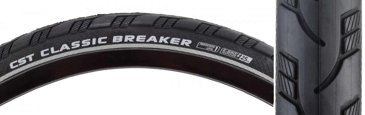 TIRE CSTP CLASSIC BREAKER 26x1-3/8 BK/BK SC/APL WIRE