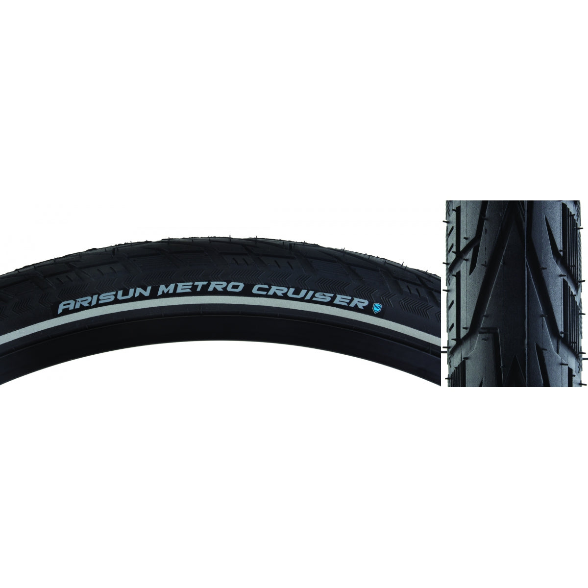 TIRE ARISUN METRO CRUISER 700x35 BK WIRE/60 KD/REF