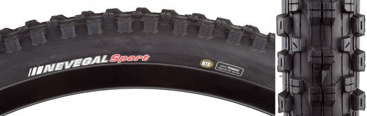 TIRE KEN NEVEGAL SPORT 26x2.1 BK/BK DTC/60 WIRE 65psi