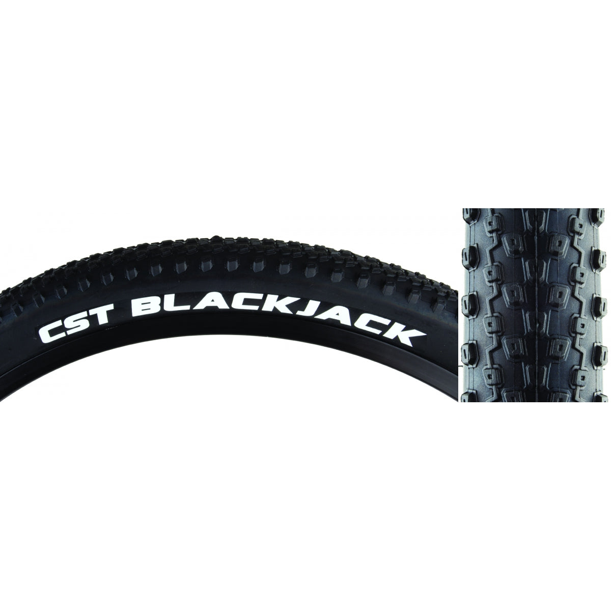 TIRE CSTP BLACKJACK 26x2.1 BK/BK WIRE SC