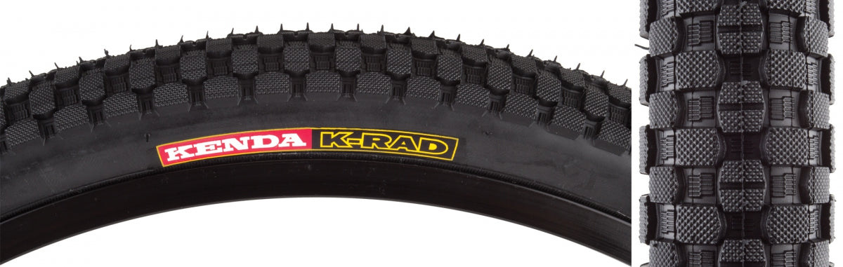 TIRE KEN K-RAD SPORT 20x2.35 BK/BK SRC/60 WIRE 65psi