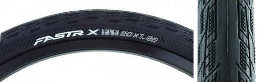 TIRE TIOGA FASTR X BLK LBL 20x1.85 FOLD BK