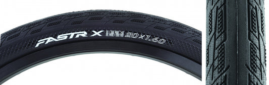 TIRE TIOGA FASTR X BLK LBL 20x1.6 FOLD BK