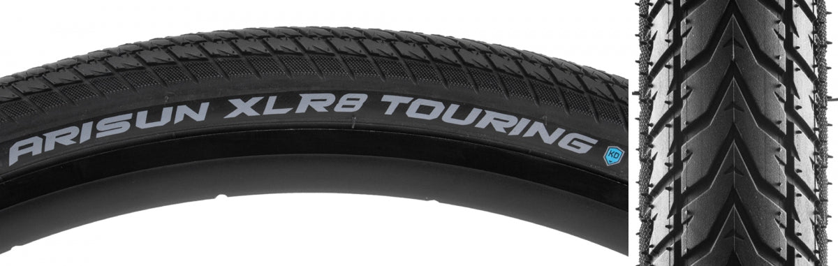 TIRE ARISUN XLR8 TOURING 700x35 BK/BK WIRE/60 KD