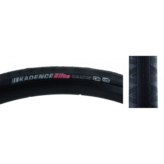 TIRE KEN KADENCE ELITE 700x25 BK/BK/REF-HP L3R-PRO/ICAPB/60 FOLD 110psi