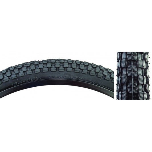 TIRE KEN K-RAD SPORT 26x2.125 BK/BK SRC/22 WIRE 65psi