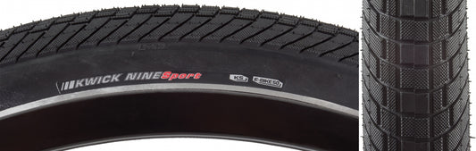 TIRE KEN KWICK NINE SPORT 29x2.2 BK/BK/REF SRC/KS/60 WIRE 50psi E50