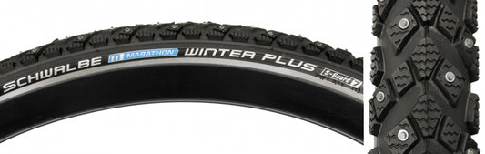 TIRE SWB MARATHON WINTER PLUS 700x40 PERF TWIN SM-GUARD BK/BK/REF 240-STUD-SNOW WIRE