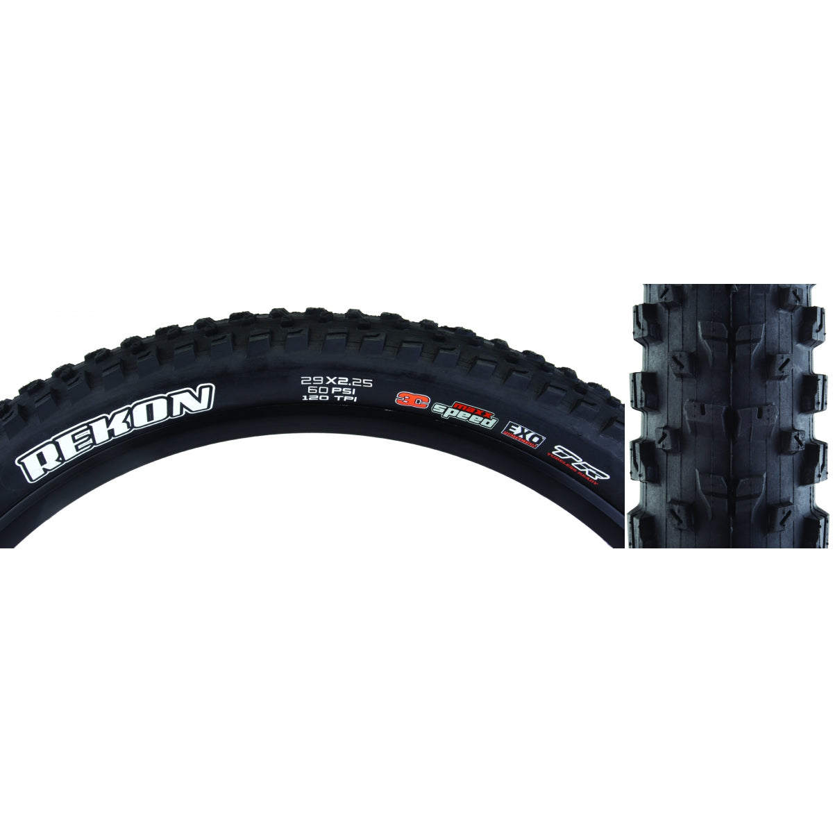 TIRE MAX REKON 29x2.25 BK FOLD/120 3C/SPEED/EXO/TR