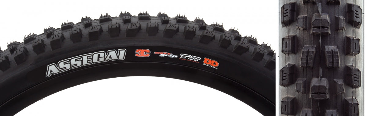 TIRE MAX ASSEGAI 27.5x2.5 BK FOLD/120x23CG/DD/TR/WT