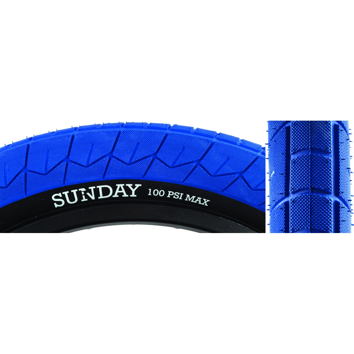 TIRE SUNDAY CURRENT V2 20x2.4 BU/BK WIRE