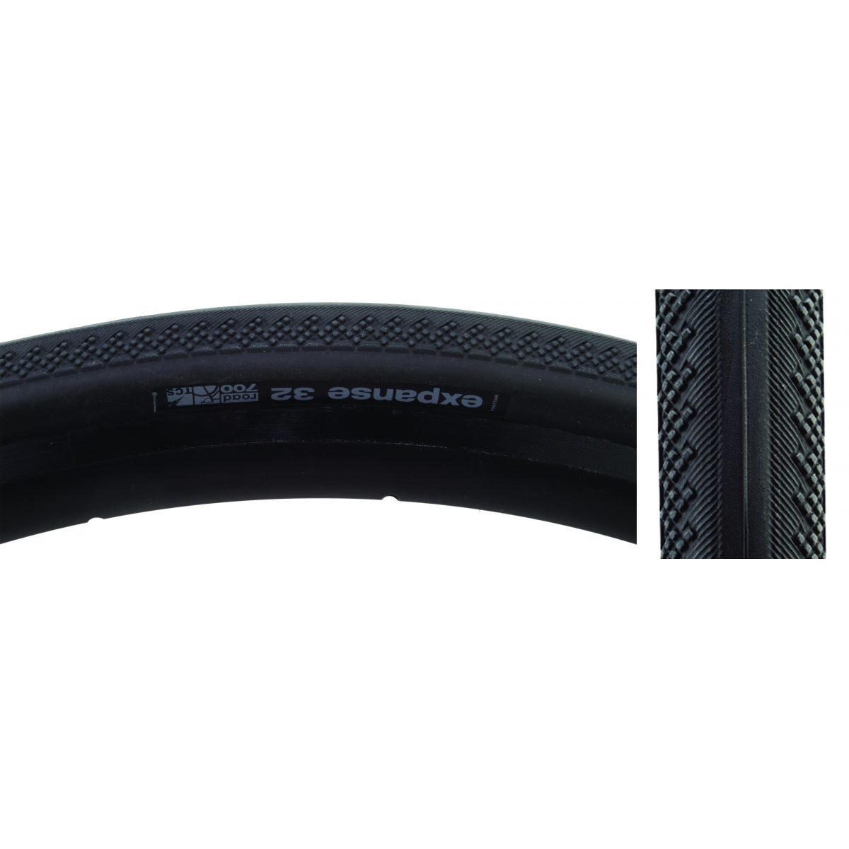 TIRE WTB EXPANSE 700x32 BK/BK ROAD TCS FOLD