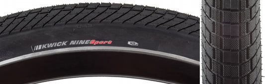 TIRE KEN KWICK NINE SPORT 29x2.0 BK/BK/REF SRC/KS/60 WIRE 80psi E50