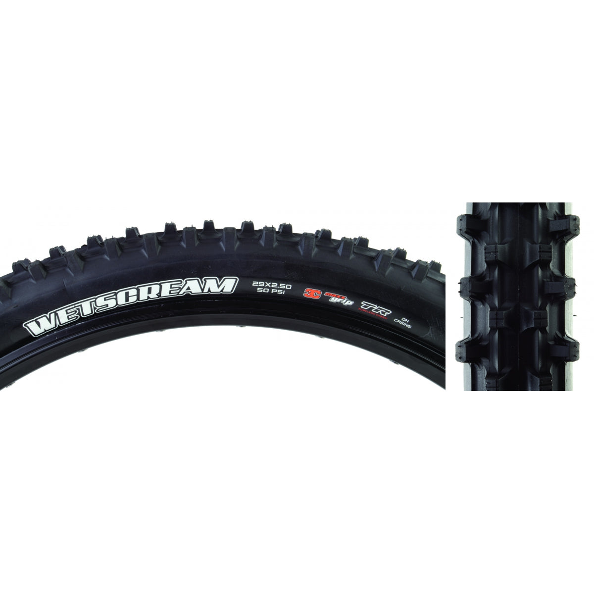 TIRE MAX WETSCREAM 29x2.5 BK FOLD/60x2 3CG/DH/TR