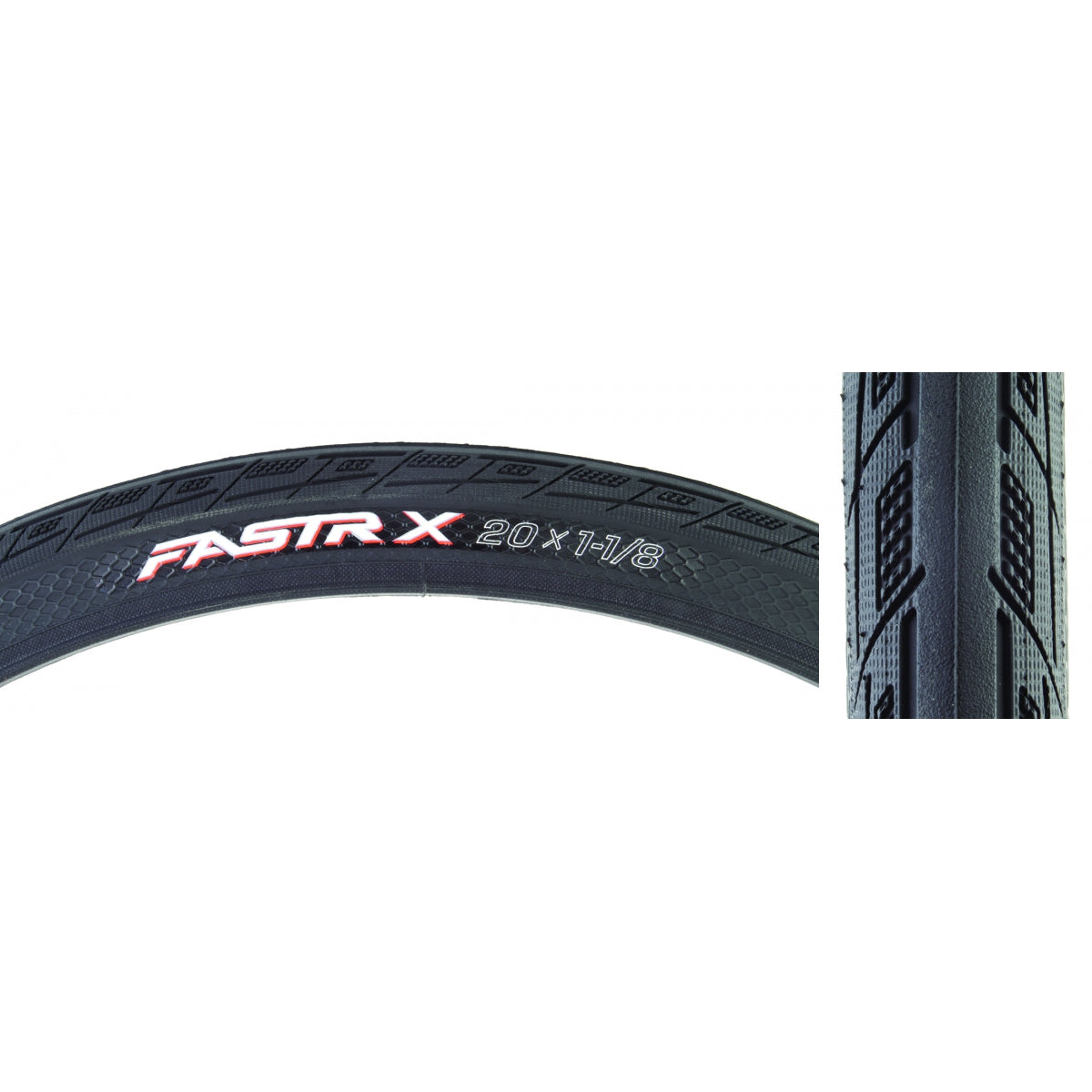 TIRE TIOGA FASTR X 20x1-1/8 WIRE BK