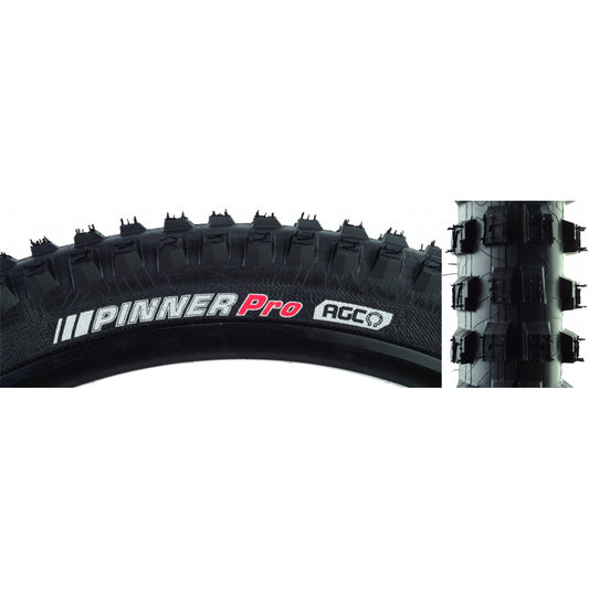 TIRE KEN PINNER PRO 27.5x2.4 BK/BK DUAL/AGC/TLR/120 FOLD __psi