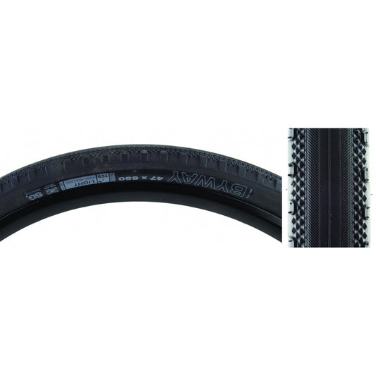 TIRE WTB BYWAY 650B 47 27.5x1.85 BK/BK TCS LIGHT FR/DUAL DNA/SG2 FOLD