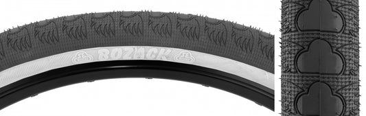 TIRE SE BIKES SE BOZACK 26x2.4 BK/WH WIRE/27/MPC