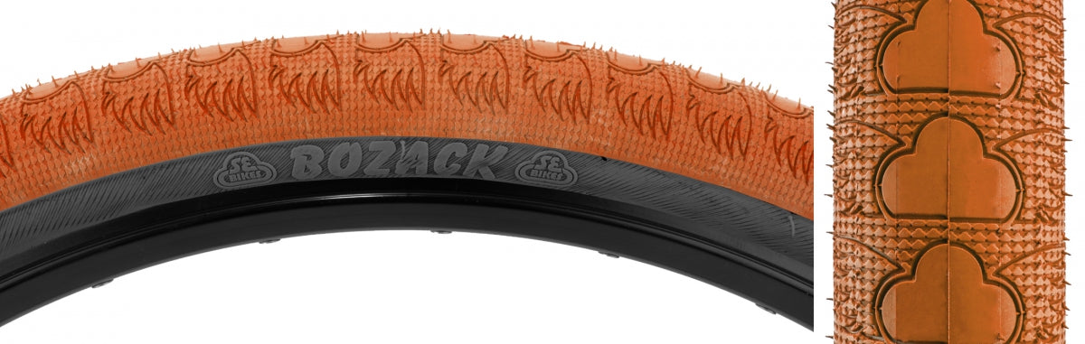 TIRE SE BIKES SE BOZACK 26x2.4 OR/BK WIRE/27/MPC