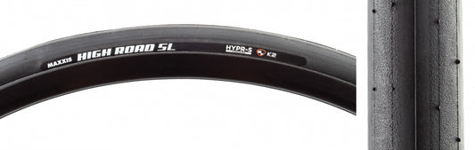 TIRE MAX HIGH ROAD SL 700x23 BK FOLD/170 HYPR-S/K2