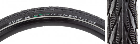 TIRE SWB DELTA CRUISER PLUS 700x35 ACTIVE TWIN GN-GUARD BK/BK/REF GN-COMPOUND E25 WIRE