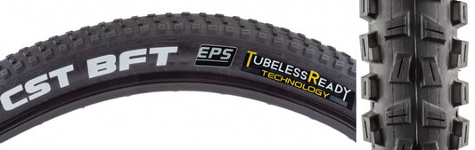 TIRE CSTP BFT 29x2.4 BK/BK FOLD DC/EPS/TR