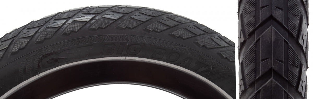 TIRE CSTP BIG BOAT 20x3.0 BK/BK WIRE REF/2L