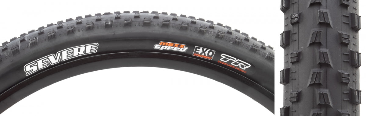 TIRE MAX SEVERE 29x2.25 BK FOLD/120 MSPD/EXO/TR