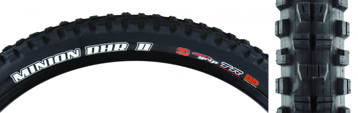 TIRE MAX MINION DHR II 27.5x2.5 BK FOLD/120x2 3CG/DD/TR