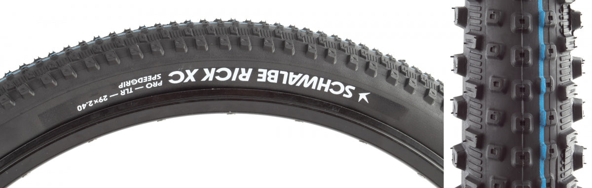 TIRE SWB RICK XC 29x2.4 EVO BK/BK ADDIX SPEED TLR E25 FOLD