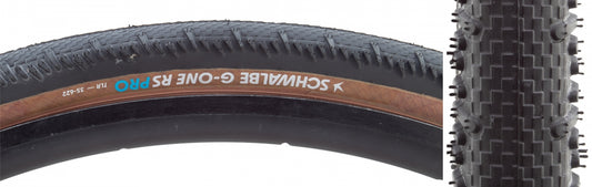 TIRE SWB G-ONE RS PRO 700x35 EVO V-GUARD BK/YSK ADDIX TLR FOLD