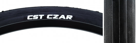 TIRE CSTP CZAR 650Cx23 BK/BK 120lb WIRE