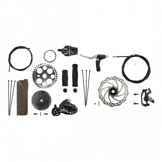 TRIKE SUN CONV KIT 7s DER & MECH DISC COMBO