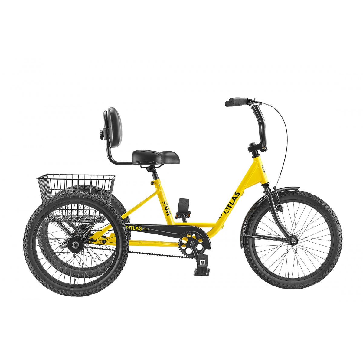 TRIKE SUN ATLAS TRANSIT SD YL ***W/BLACK BASKET***