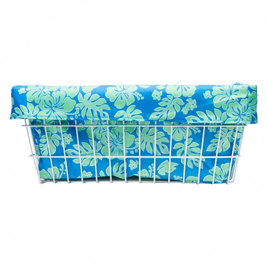 BASKET LINER C-CANDY TRIKE-XL HIBISCUS BU/GN