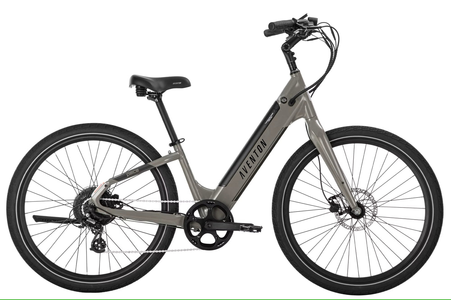 Aventon Pace 500.3 Step-Through Electric Bike (FREE 2nd Battery) - Trick Electric Bikes ebike rentals 