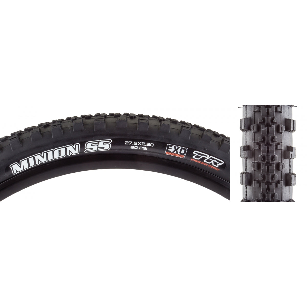 TIRE MAX MINION SS 27.5x2.3 BK FOLD/60 DC/EXO/TR